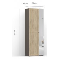 DULAP LEX 75-218-45 B GRI/DSO/O/R